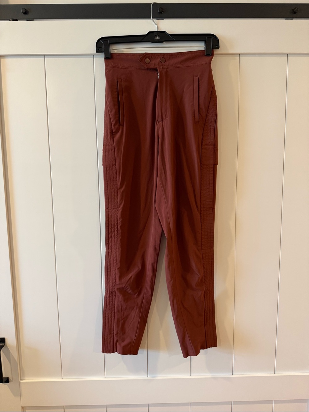 Athleta Rust Cargo Jogger Pants